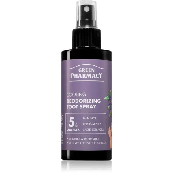 Green Pharmacy Green Pharmacy Foot Care Cooling Deodorizing Foot Spray dezodorans za stopala 150 ml