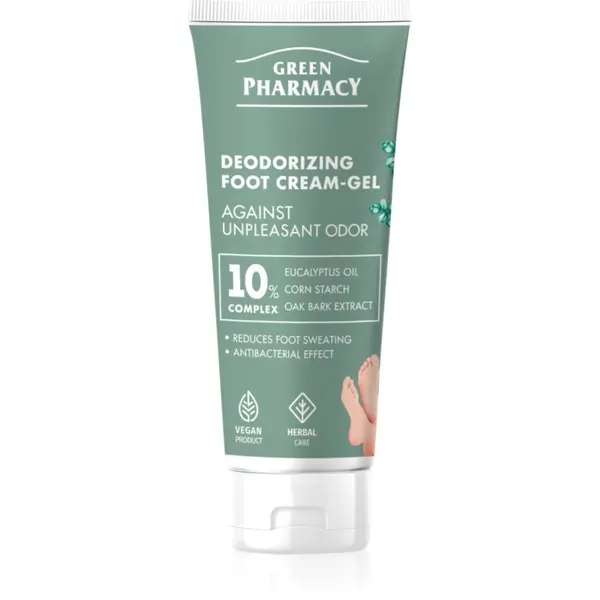 Green Pharmacy Green Pharmacy Foot Care Deodorizing Foot Cream-Gel Against Unpleasant Odor gel krema za stopala 75 ml