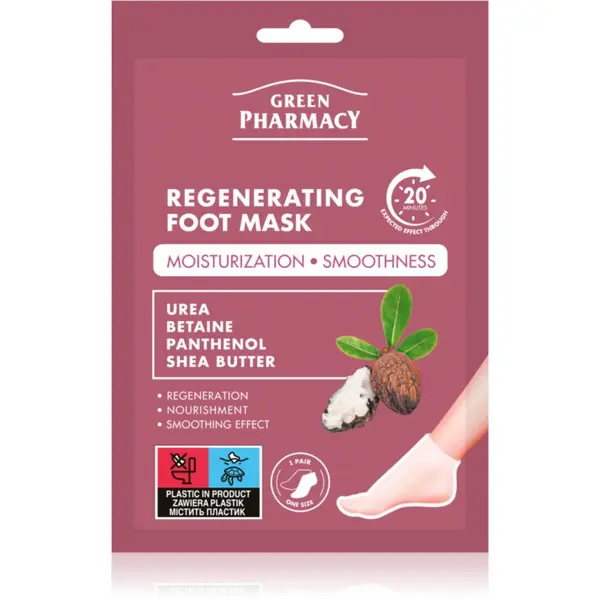 Green Pharmacy Green Pharmacy Foot Care Regenerating Foot Mask regenerirajuća maska za stopala 2x13 ml