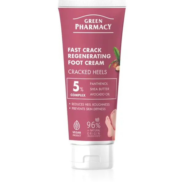 Green Pharmacy Green Pharmacy Foot Care Regenrating Fast Crack Foot Cream krema za regeneraciju za ispucana stopala 75 ml