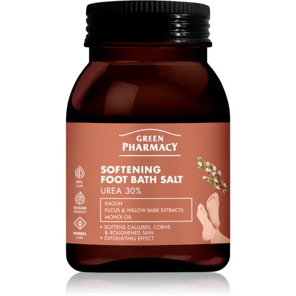 Green Pharmacy Green Pharmacy Foot Care Softening Foot Bath Salt sol za kupku za stopala 400 ml