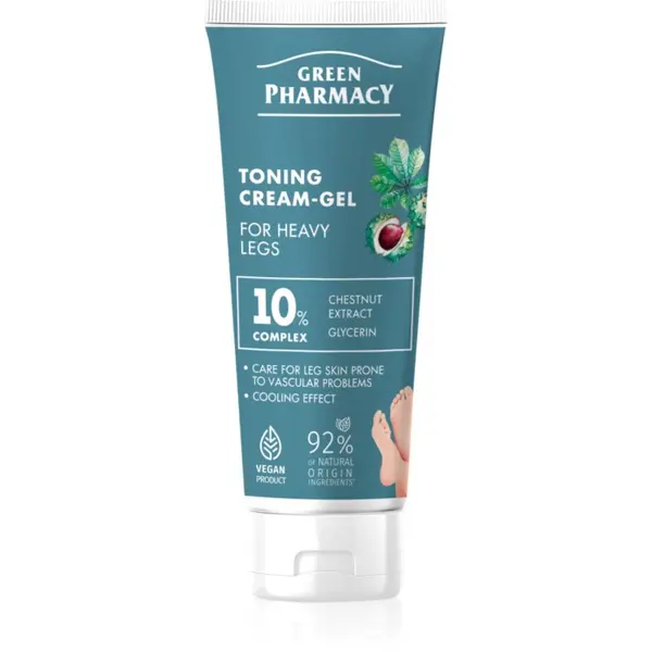 Green Pharmacy Green Pharmacy Foot Care Toning Foot Cream-Gel For Heavy Legs krema za stopala 75 ml