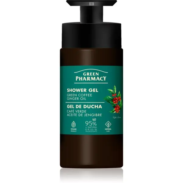 Green Pharmacy Green Pharmacy Green Coffee & Ginger Oil gel za tuširanje 739 ml