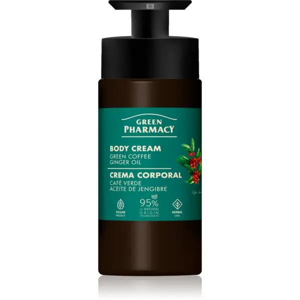 Green Pharmacy Green Pharmacy Green Coffee & Ginger Oil krema za tijelo 739 ml