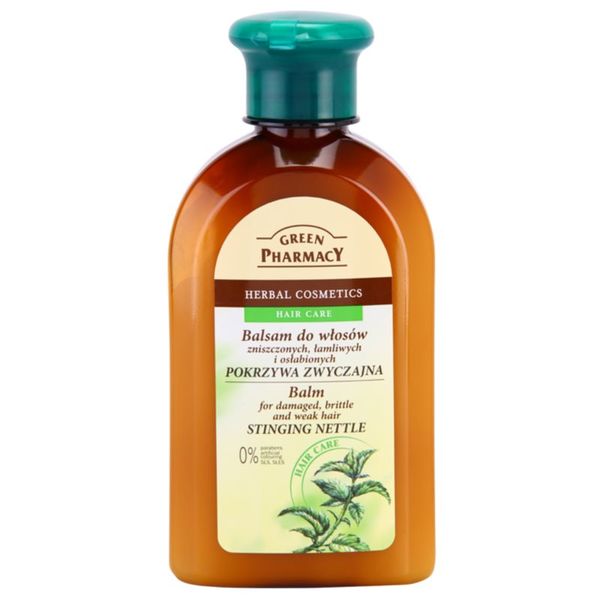 Green Pharmacy Green Pharmacy Hair Care Stinging Nettle balzam za oštećenu, lomljivu i slabu kosu 300 ml