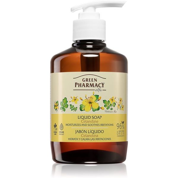 Green Pharmacy Green Pharmacy Hand Care Celandine tekući sapun 460 ml