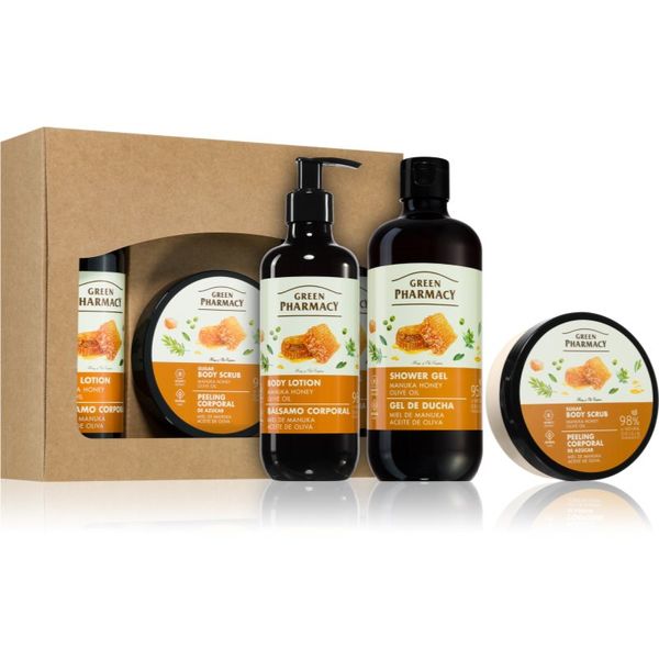 Green Pharmacy Green Pharmacy Manuka Honey & Olive Oil SET poklon set
