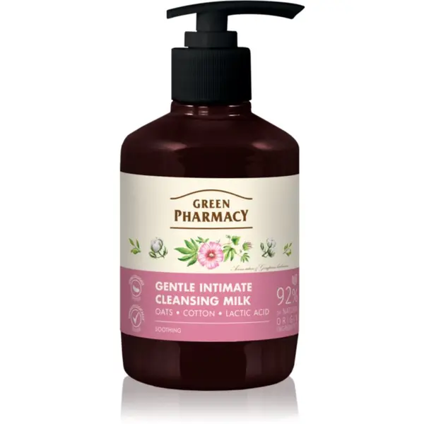 Green Pharmacy Green Pharmacy Oats & Cotton mlijeko za intimnu higijenu 370 ml