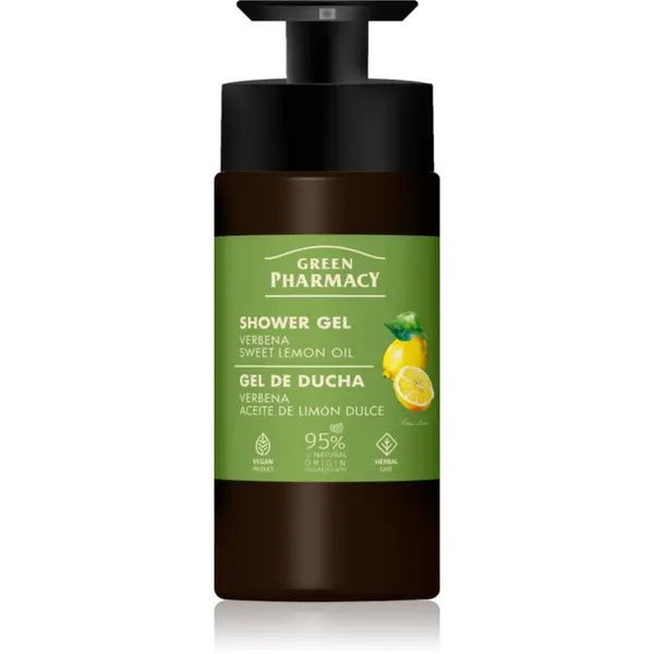 Green Pharmacy Green Pharmacy Verbena & Sweet Lemon Oil gel za tuširanje 739 ml