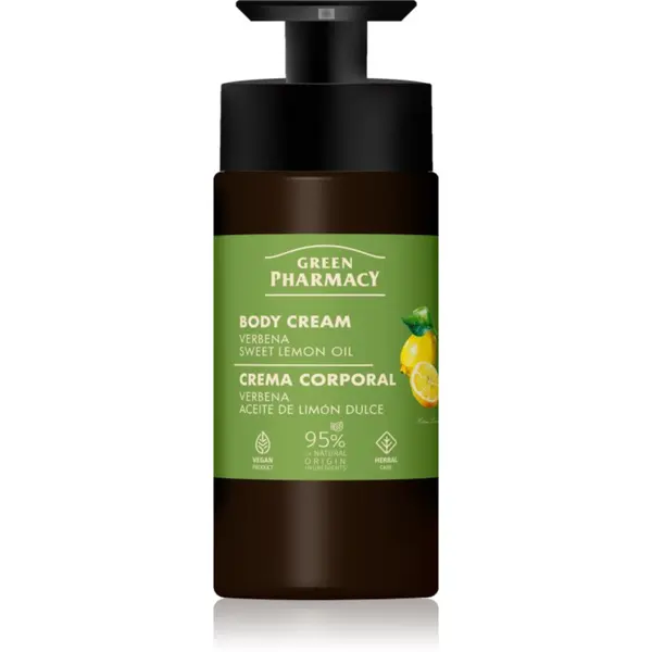 Green Pharmacy Green Pharmacy Verbena & Sweet Lemon Oil krema za tijelo 739 ml