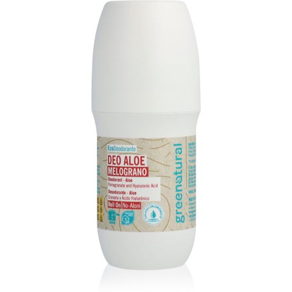 Greenatural Greenatural Deodorant Roll-On Pomegranate mineralni dezodorans s hijaluronskom kiselinom 75 ml