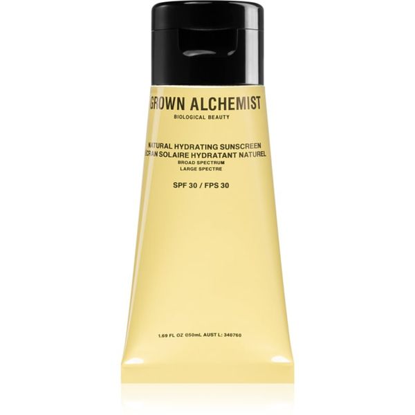 Grown Alchemist Grown Alchemist Natural Hydrating Sunscreen krema za sunčanje za lice s mineralima SPF 30 50 ml