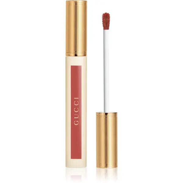 Gucci Gucci Glow Oil-In-Water Tint Liquid Lipstick sjajni hidratantni tekući ruž za usne nijansa 217 Valeria Rose 6.5 ml