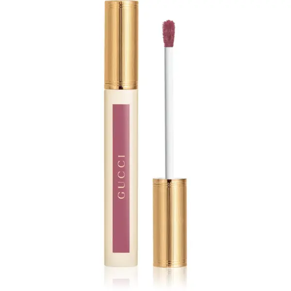 Gucci Gucci Glow Oil-In-Water Tint Liquid Lipstick sjajni hidratantni tekući ruž za usne nijansa 225 Marianne Mauve 6.5 ml