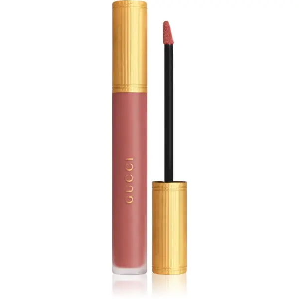 Gucci Gucci Gucci Beauty Rouge à Lèvres Matte Lipstick mat tekući ruž za usne nijansa 217 Valeria Rose 6.5 ml