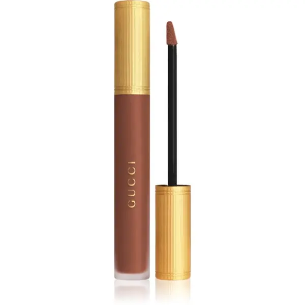 Gucci Gucci Gucci Beauty Rouge à Lèvres Matte Lipstick mat tekući ruž za usne nijansa 308 Lucy Dark Orange 6.5 ml