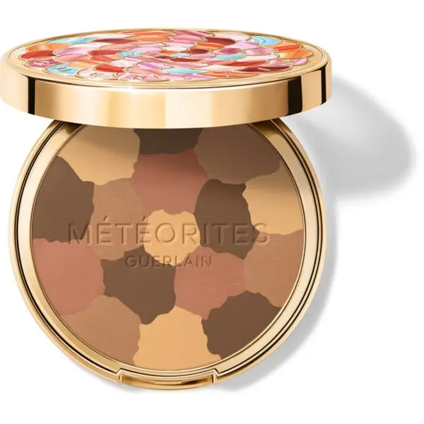 GUERLAIN GUERLAIN Météorites Compact Mattifying Powder kompaktni puder nijansa 04 Ambré 8.5 g