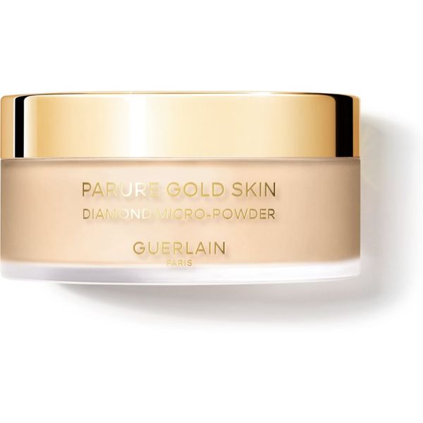 GUERLAIN GUERLAIN Parure Gold Skin Diamond Micro-Powder posvjetljujući puder u prahu nijansa 03 Medium / Moyen 35 g