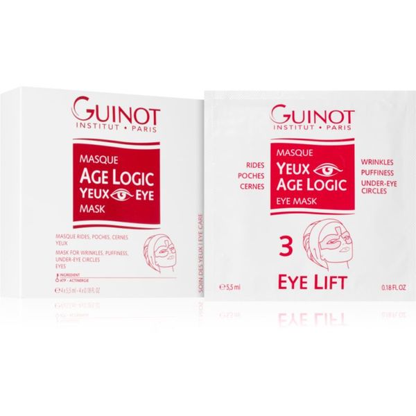 Guinot Guinot Age Logic maska za oči protiv starenja 4 kom