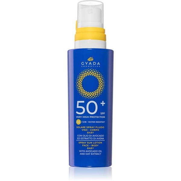 Gyada Cosmetics Gyada Cosmetics Solar zaštitna krema za lice i tijelo za djecu SPF 50+ 150 ml
