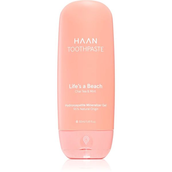 Haan HAAN Toothpaste Life's a Beach pasta za zube bez floura punjiva 50 ml