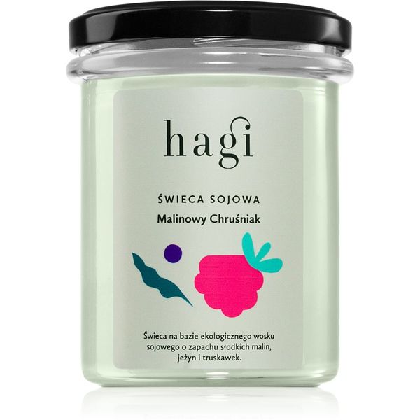 Hagi Hagi Raspberry Custard mirisna svijeća 215 g