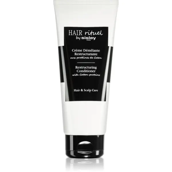 Hair Rituel by Sisley Hair Rituel by Sisley Restructuring Conditioner with Cotton proteins regenerator za zaglađivanje protiv pucanja kose s proteinima 200 ml