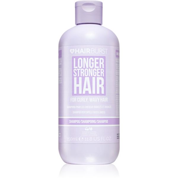 Hairburst Hairburst Longer Stronger Hair Curly, Wavy Hair hidratantni šampon za valovitu i kovrčavu kosu 350 ml