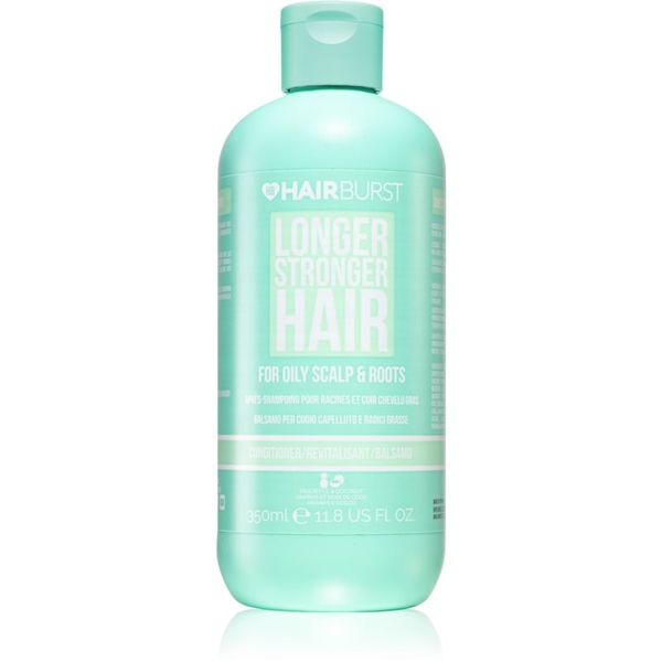 Hairburst Hairburst Longer Stronger Hair Oily Scalp & Roots regenerator za čišćenje za kosu koja se brzo masti 350 ml