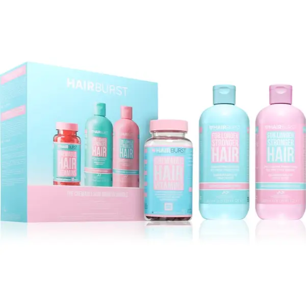 Hairburst Hairburst The Chewable Hair Growth Bundle poklon set za poticanje rasta kose
