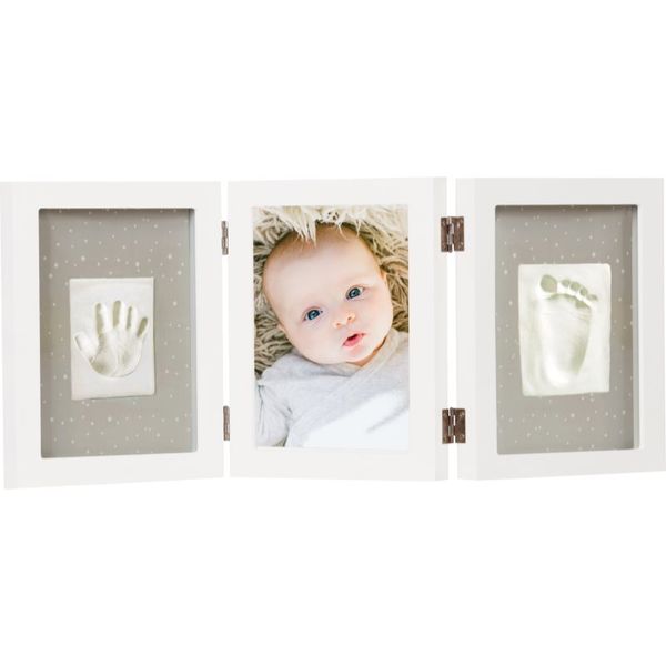 Happy Hands Happy Hands Triple Frame set za bebine otiske 3 x 17×22 cm
