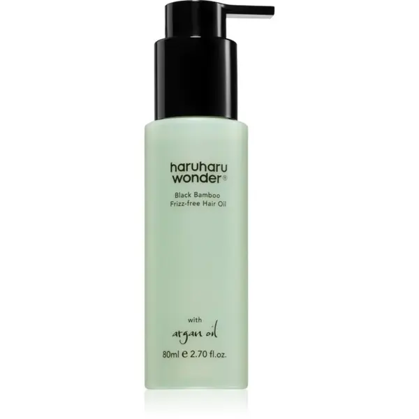 Haruharu Wonder Haruharu Wonder Black Bamboo Frizz-free Hair Oil lagano ulje za neposlušnu i anti-frizz kosu 80 ml