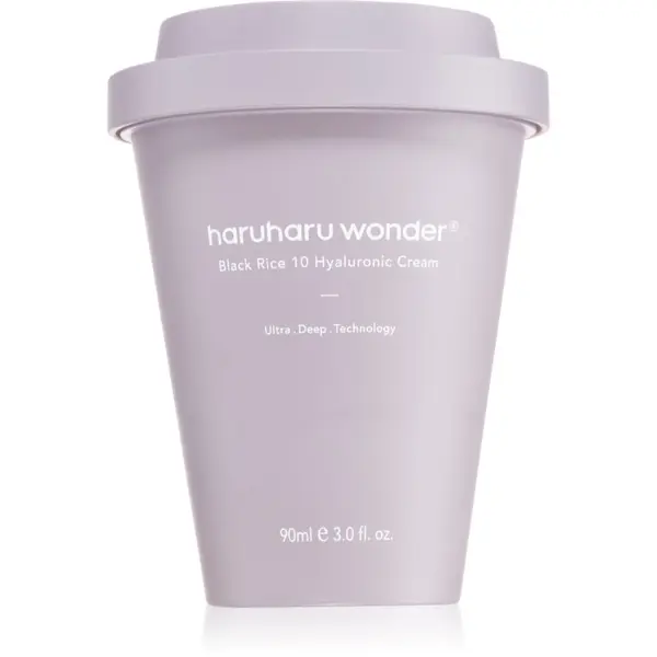 Haruharu Wonder Haruharu Wonder Black Rice 10 Hyaluronic Cream krema za intenzivnu hidrataciju za smirenje kože lica 90 ml
