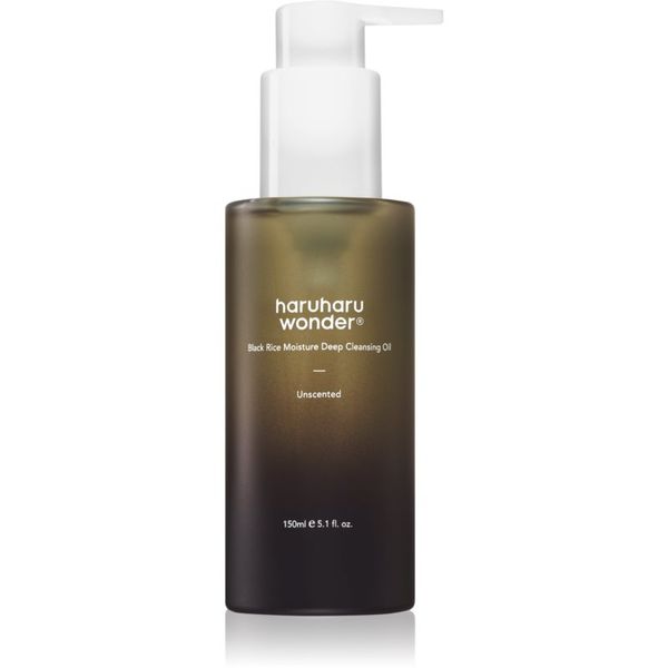 Haruharu Wonder Haruharu Wonder Black Rice Moisture ulje za čišćenje i skidanje make-upa za osjetljivu i netolerantnu kožu lica 150 ml