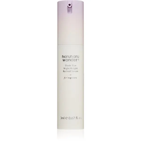 Haruharu Wonder Haruharu Wonder Black Rice Night Knight serum protiv bora s retinolom za mladenački izgled 20 ml