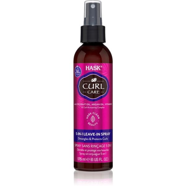 HASK HASK Curl Care sprej bez ispiranja za valovitu i kovrčavu kosu 175 ml