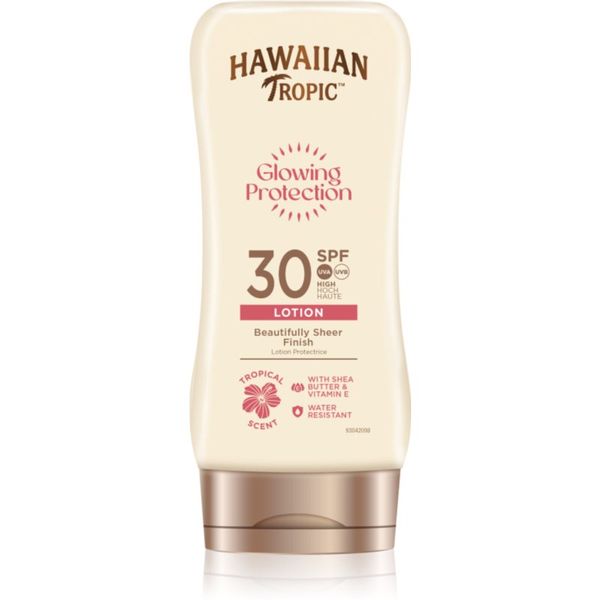 Hawaiian Tropic Hawaiian Tropic Glowing Protection Beautifully Sheer Finish mlijeko za sunčanje SPF 30 180 ml