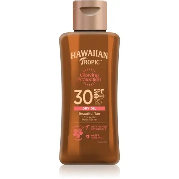Hawaiian Tropic Hawaiian Tropic Glowing Protection Dry Oil suho ulje za sunčanje SPF 30 75 ml