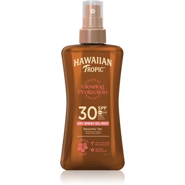 Hawaiian Tropic Hawaiian Tropic Glowing Protection prozirna magla za sunčanje SPF 30 200 ml