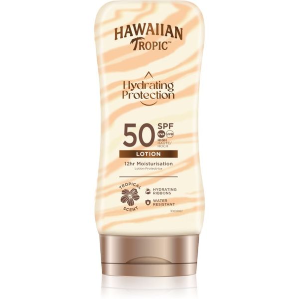 Hawaiian Tropic Hawaiian Tropic Hydrating Protection Lotion krema za sunčanje za tijelo SPF 50 180 ml