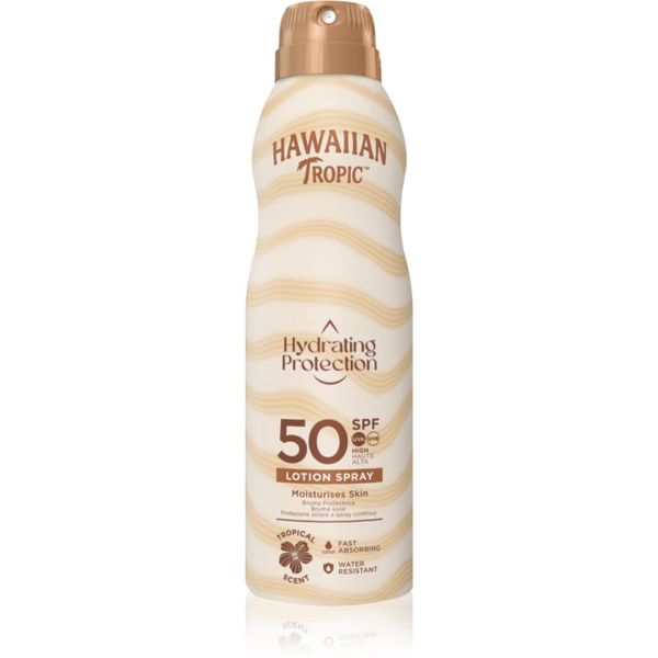 Hawaiian Tropic Hawaiian Tropic Hydrating Protection Lotion Spray sprej za sunčanje SPF 50 220 ml