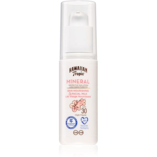 Hawaiian Tropic Hawaiian Tropic Milk Face Lotion mlijeko za sunčanje za lice SPF 30 50 ml