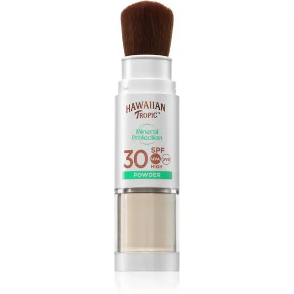 Hawaiian Tropic Hawaiian Tropic Mineral Protection Powder Brush zaštitni vodootporni puder za sunčanje SPF 30 4.25 g