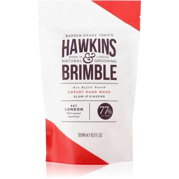 Hawkins & Brimble Hawkins & Brimble Luxury Hand Wash Eco Refill Pouch tekući sapun za ruke zamjensko punjenje 300 ml
