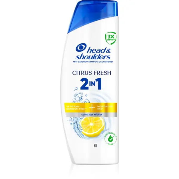 Head & Shoulders Head & Shoulders Citrus Fresh 2in1 šampon i regenerator protiv peruti 400 ml