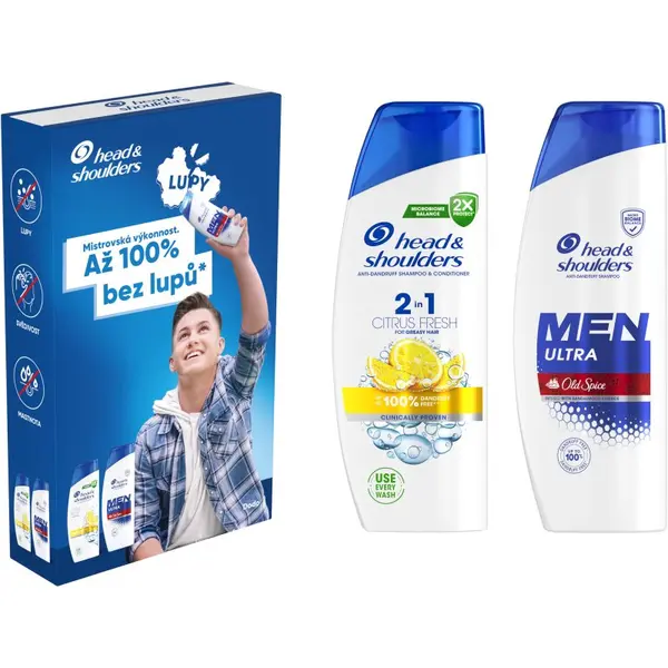 Head & Shoulders Head & Shoulders Citrus Fresh + Ultra Old Spice poklon set za muškarce