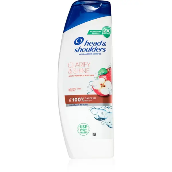 Head & Shoulders Head & Shoulders Clarify&Shine Apple Cider šampon protiv peruti 400 ml