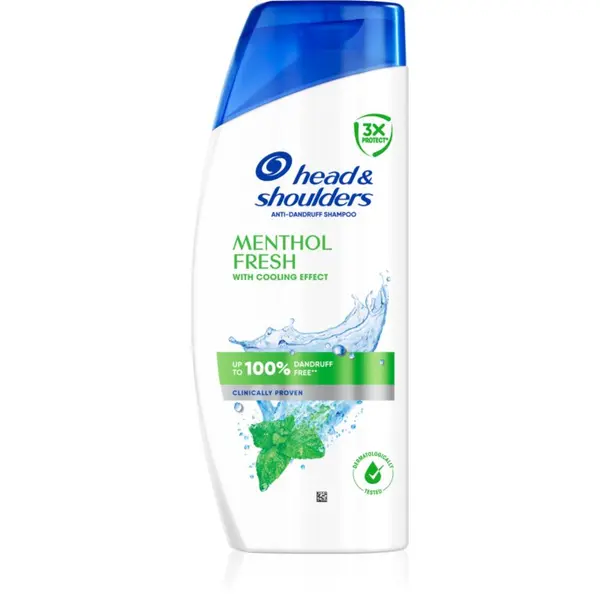 Head & Shoulders Head & Shoulders Menthol Fresh šampon protiv peruti sa učinkom hlađenja 625 ml