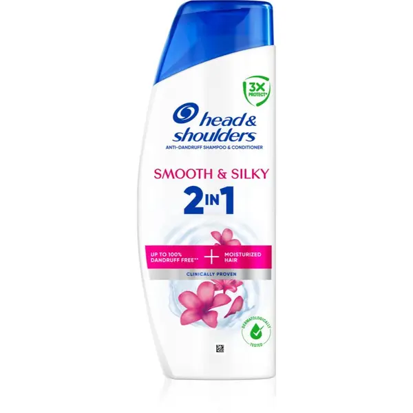 Head & Shoulders Head & Shoulders Smooth & Silky 2in1 šampon i regenerator protiv peruti 400 ml