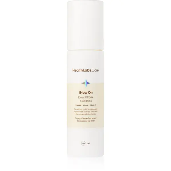 Health Labs Care Health Labs Care Glow On SPF 50+ with Melanin dnevna krema SPF 50+ 50 ml